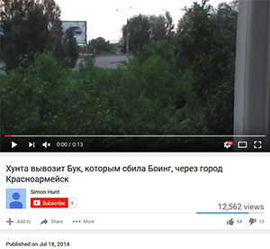 Luhansk video uploaded to the internet saying that the city is Krasnoarmeysk